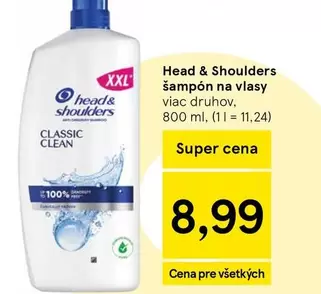 šampón na vlasy