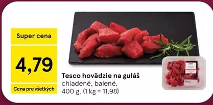 hovädzie na guláš