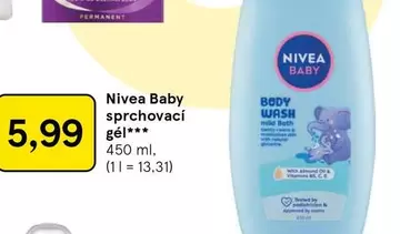 Nivea - sprchovací gél