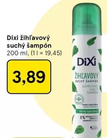 suchý šampón