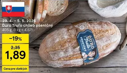 Chlieb pšeničný