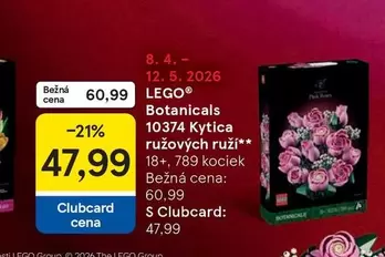 Lego - LEGO Botanicals 10374 Kytica ružových ruží