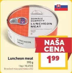 Luncheon meat