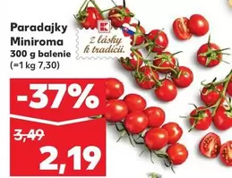 Paradajky Miniroma