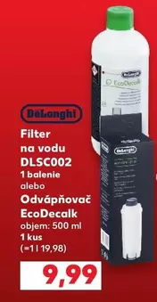 Filter na vodu DLSC002, Odvápňovač EcoDecalk