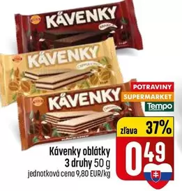 Kávenky oblátky