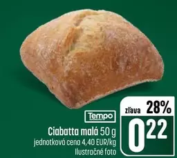 Ciabatta malá