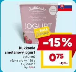 smotanový jogurt