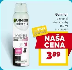 deosprej rôzne druhy