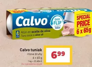 Tuna steak in olive oil