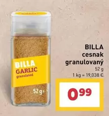 granulovaný cesnak