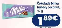 Milka - Čokoláda bubbly coconut