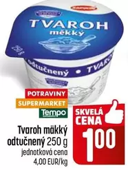 Tvaroh měkký odtučněný