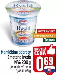Smetana kyslá