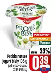 Probia nature jogurt biely