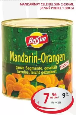 Mandarinky celé