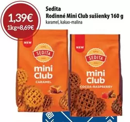 Rodinné Mini Club sušienky