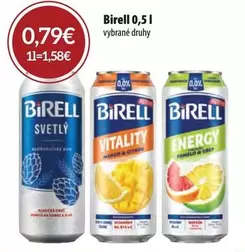Birell 0,5 l vybrané druhy