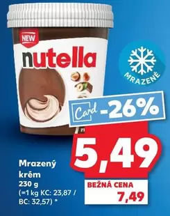 Nutella - Mrazený krém