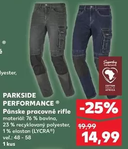 Pánské pracovné rifle