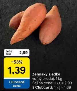 Zemiaky sladké