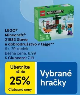 Lego - LEGO® Minecraft® 21583 Steve a dobrodružstvo v tajge