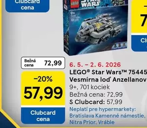 Lego - LEGO® Star Wars™ 75445 Vesmírná loď Anzellanov