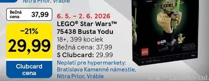 Lego - LEGO® Star Wars™ 75438 Busta Yodu