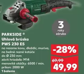 Uhlová brúska PWS 230 E5