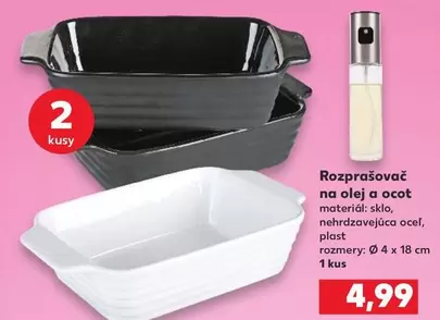 Rozprašovač na olej a ocot