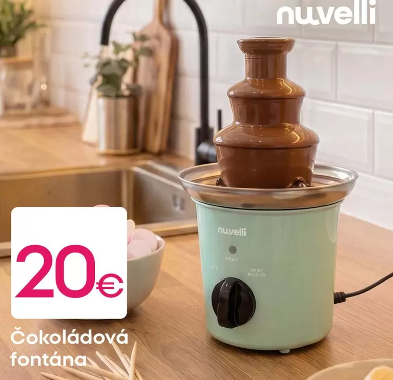 Čokoládová fontána