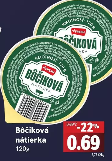 Bôčiková nátierka