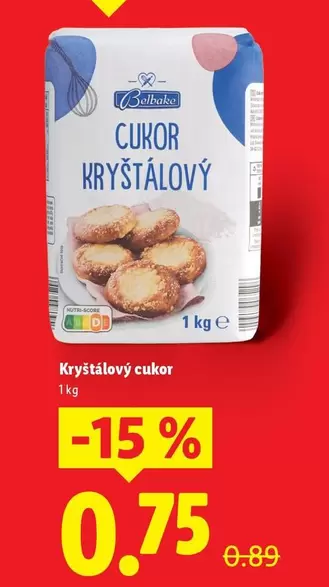 CUKOR KRYŠTÁLOVÝ