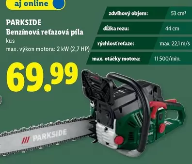 HP - Benzínová reťazová píla