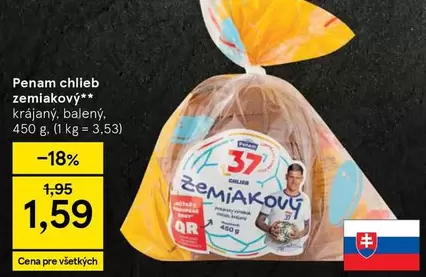 Penam chlieb zemiakov	y