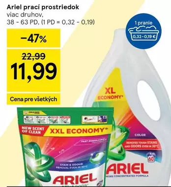 Ariel - prací prostriedok