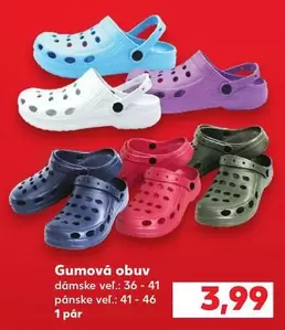 Gumová obuv