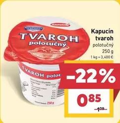 Tvaroh polotučný