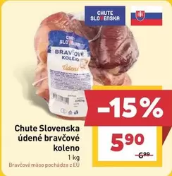 Chute Slovenska údené bravčové koleno