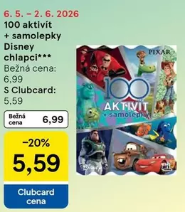 Disney - 100 aktivít + samolepky