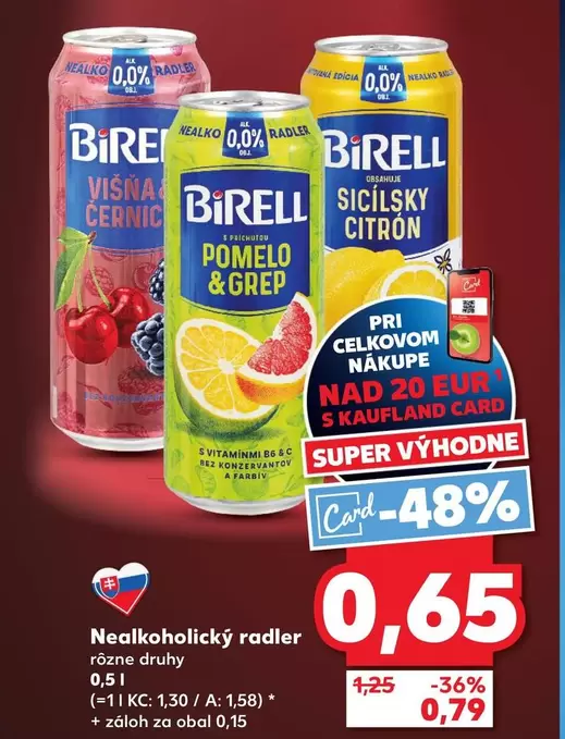 Nealkoholický radler