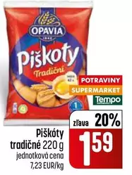Piškóty tradičné