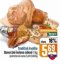 Bavorské koleno údené