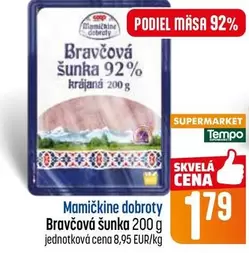 Bravčová šunka 92%
