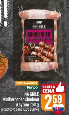 MINIBERNER SO SLANINOU A SYROM