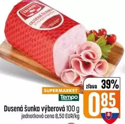 Dusená šunka výberová