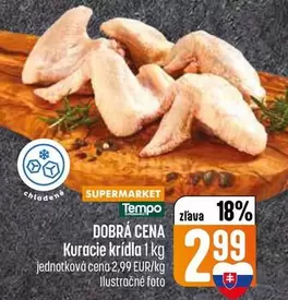 Kuracie krídla 1 kg