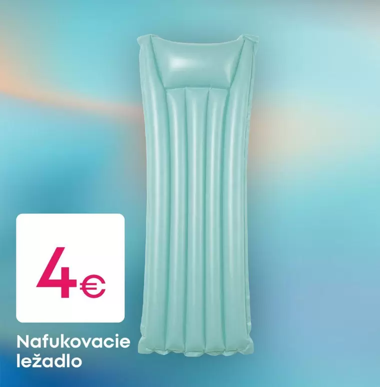 Nafukovacie ležadlo
