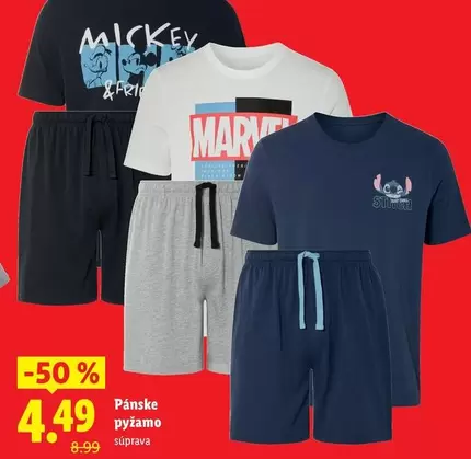 Stitch - Pánske pyžamo
