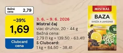 Mistral čaj
